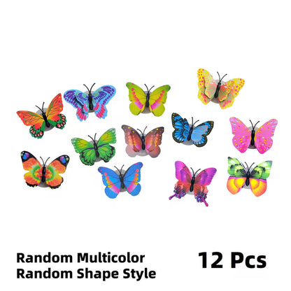 SET 10 FLUTURI LUMINOSI 3 D CU LED 1+1 GRATIS
