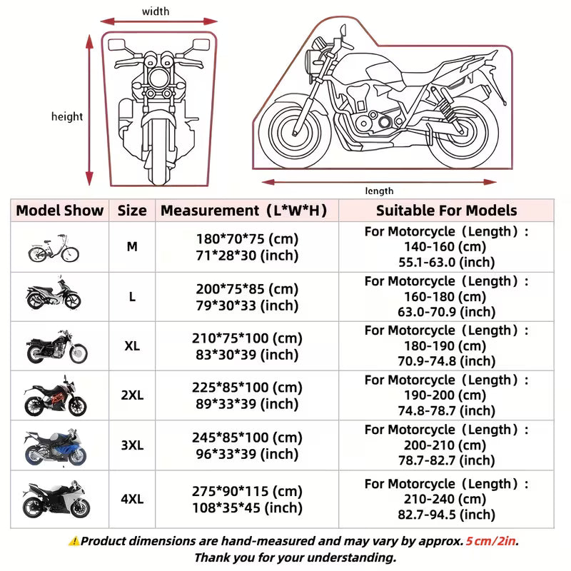 HUSA IMPERMEABILA PROTECTIE BICICLETE, SCUTERE, MOTOCICLETE