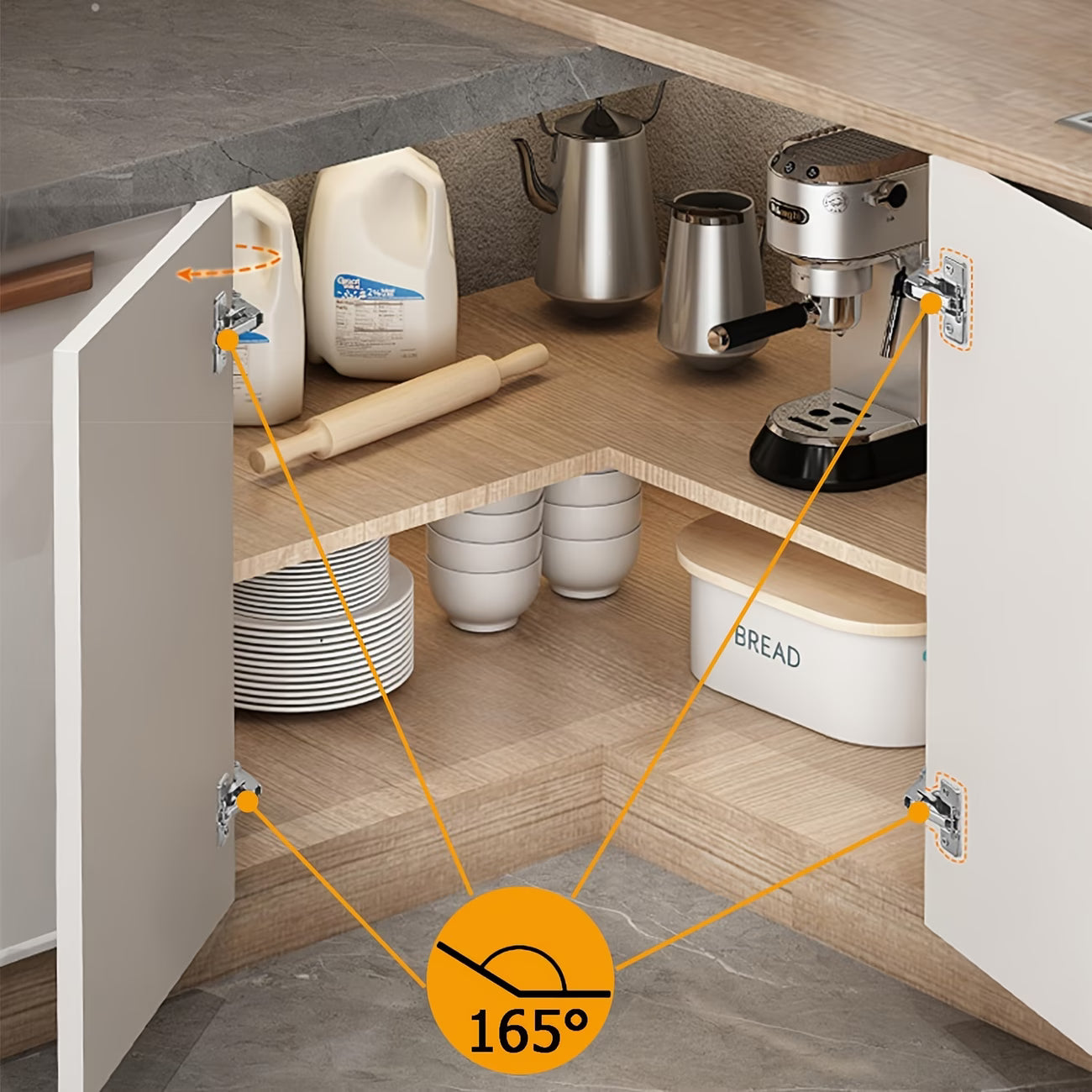 Balamale pentru Mobilier Organizare 2+2 GRATIS