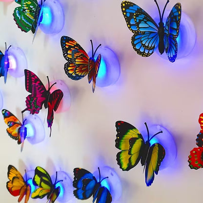 SET 10 FLUTURI LUMINOSI 3 D CU LED 1+1 GRATIS