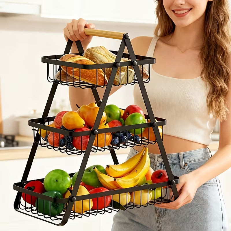Suport Fructe și Pâine Metalic
