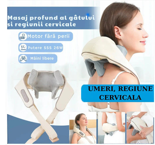 APARAT MASAJ PENTRU GÂT, UMERI, SPATE ȘI PICIOARE