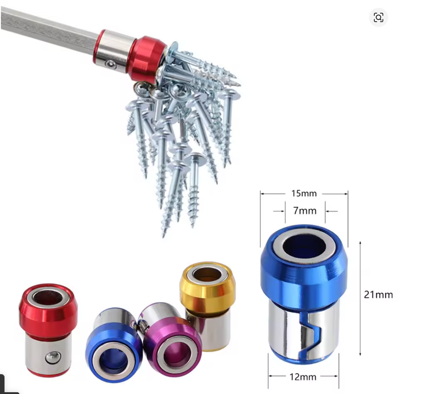 4 CAPETE MAGNETICE ȘURUBELNIȚĂ