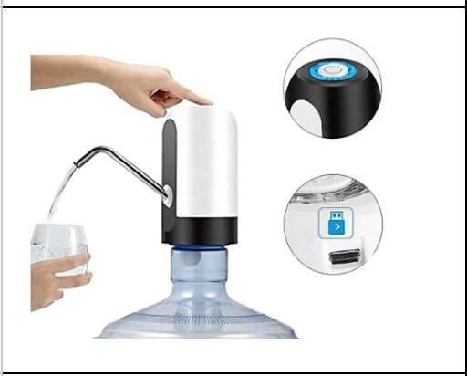 Dozator Electric Portabil pentru Apa 1+1 GRATIS