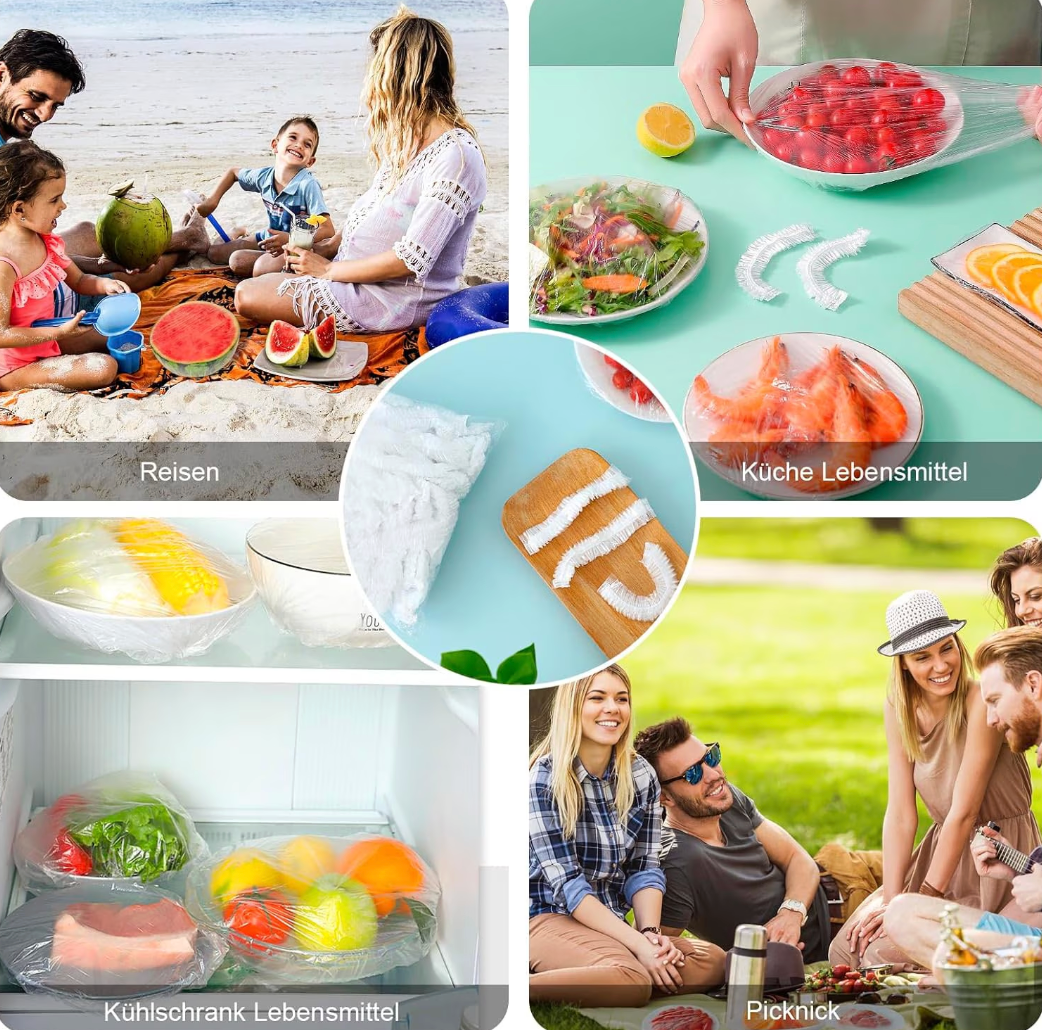 100+100 GRATIS HUSE ELASTICE PENTRU BUCATARIE