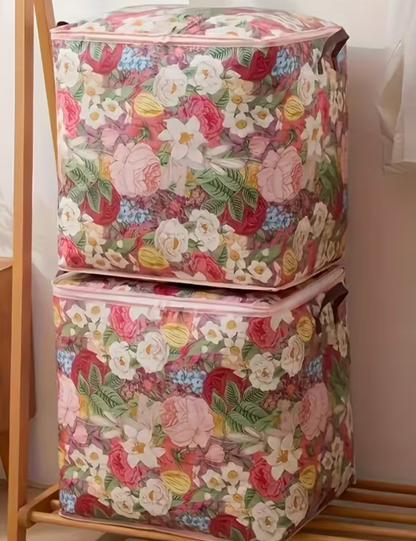 SET 3 HUSE ORGANIZARE HAINE, MODEL FLORAL