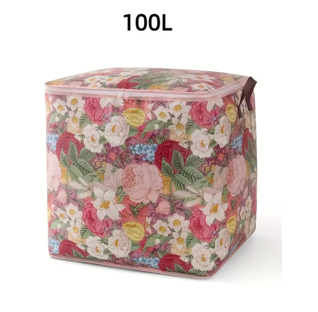 SET 3 HUSE ORGANIZARE HAINE, MODEL FLORAL