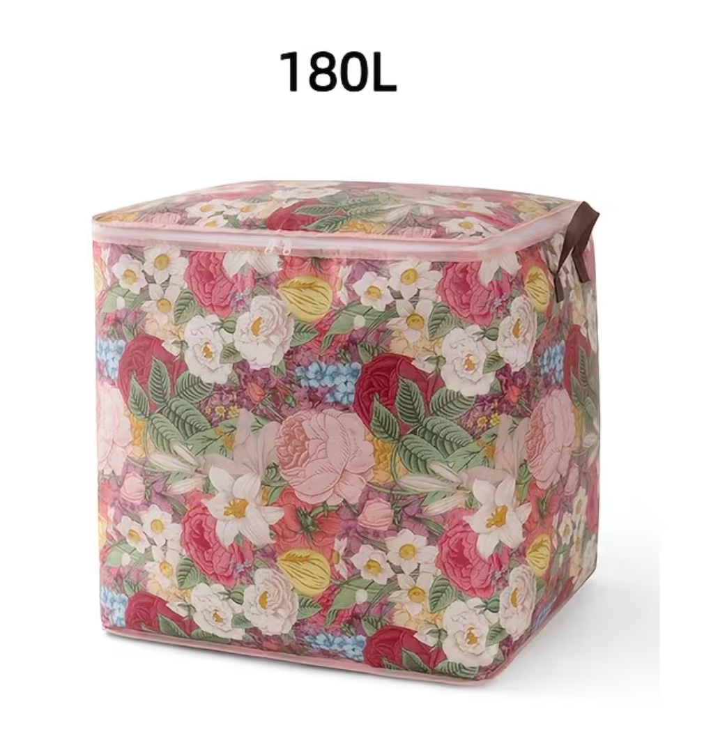 SET 3 HUSE ORGANIZARE HAINE, MODEL FLORAL