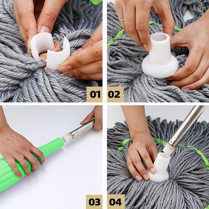 1+1 Gratis Mop Magic pentru Curățenie Ușoară