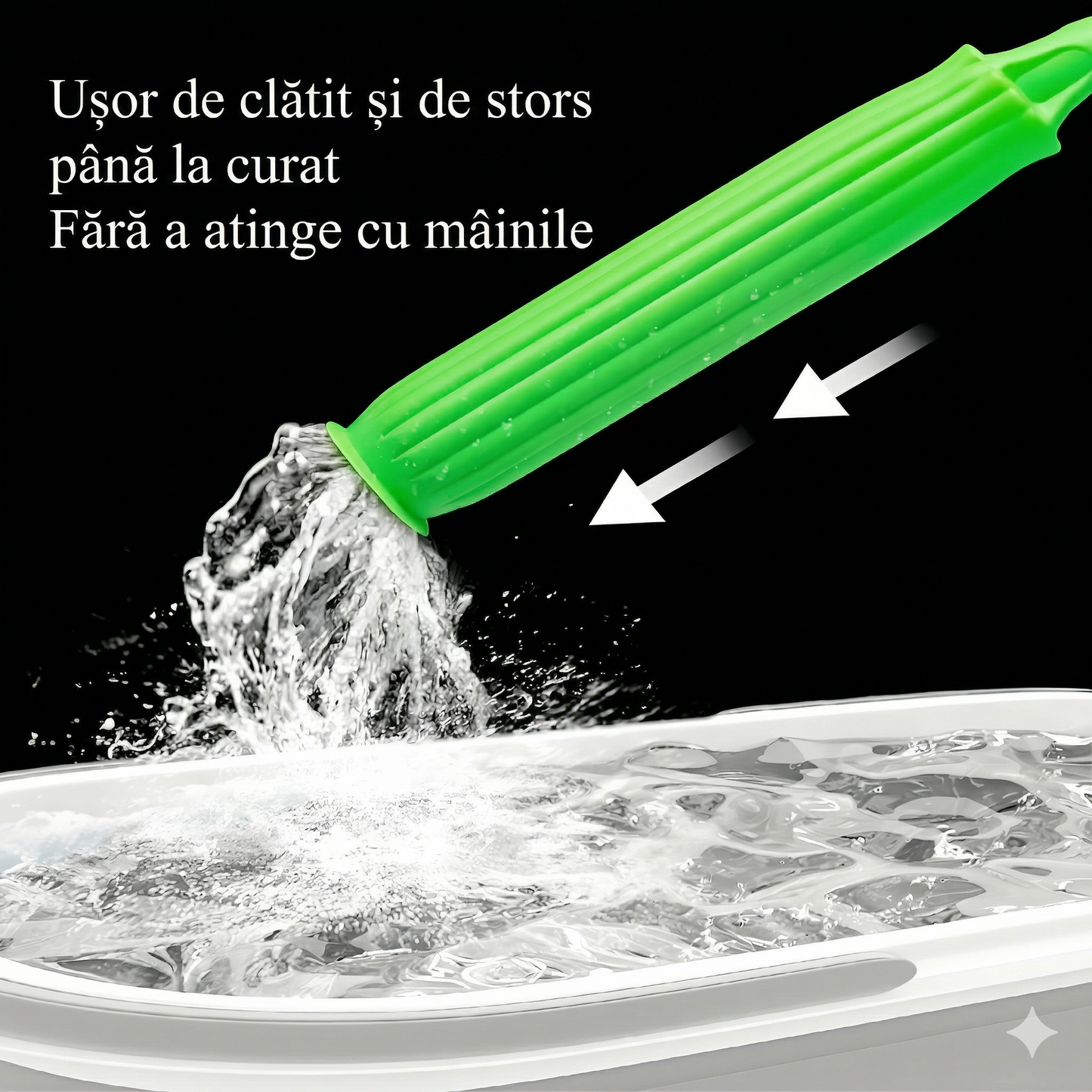 1+1 Gratis Mop Magic pentru Curățenie Ușoară