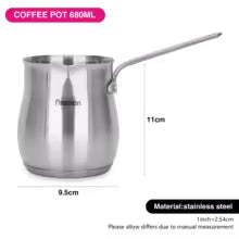 Ibric Cafea Compact Inox Inducție