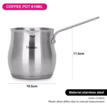 Ibric Cafea Compact Inox Inducție
