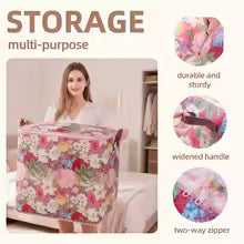 SET 3 HUSE ORGANIZARE HAINE, MODEL FLORAL