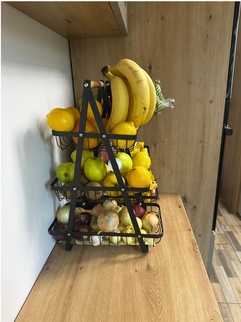 Suport Fructe și Pâine Metalic