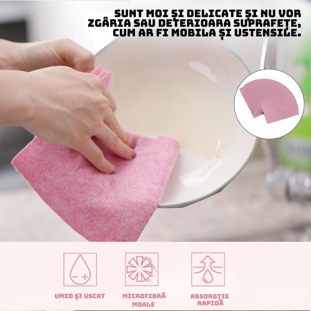 Role Lavete Eco Absorbant 4+1 GRATIS