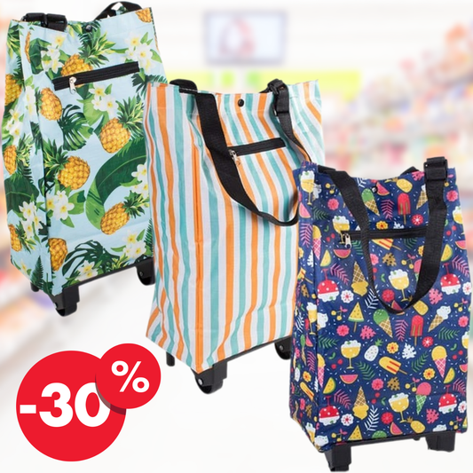 CĂRUCIOR PLIABIL CU ROȚI