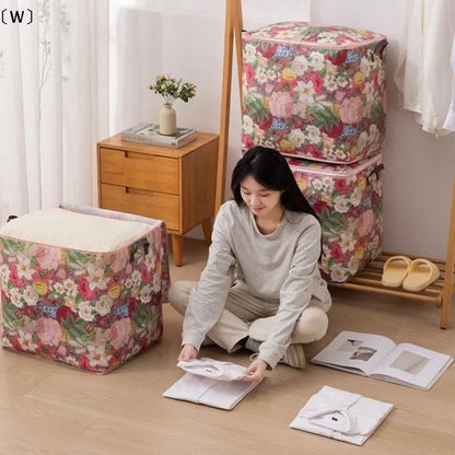 SET 3 HUSE ORGANIZARE HAINE, MODEL FLORAL