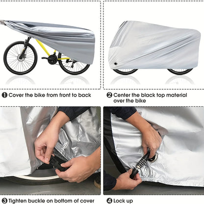 Husă Impermeabilă pentru Bicicletă Electrică