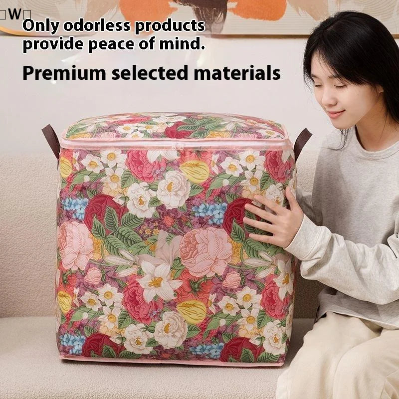 SET 3 HUSE ORGANIZARE HAINE, MODEL FLORAL