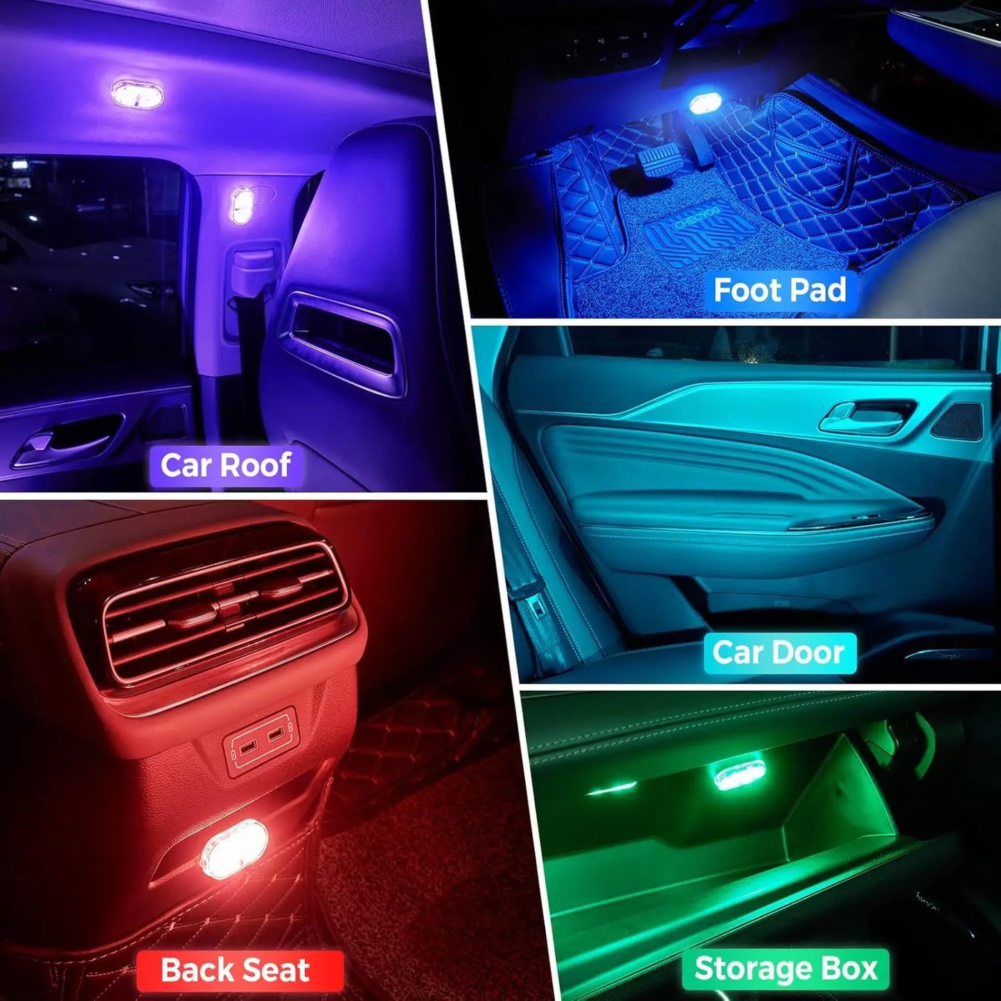 LUMINA LED AUTO 2+2 GRATIS