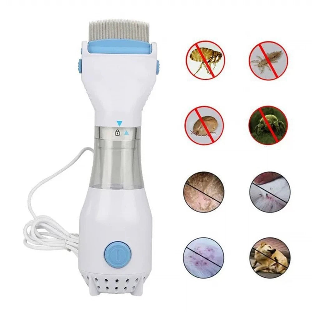Perie Electrică Anti-Purici si Capuse