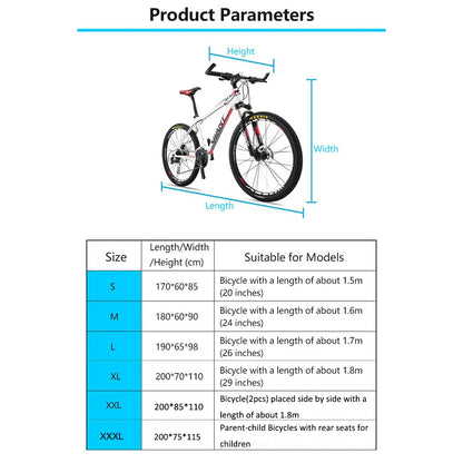 HUSA IMPERMEABILA PROTECTIE BICICLETE, SCUTERE, MOTOCICLETE