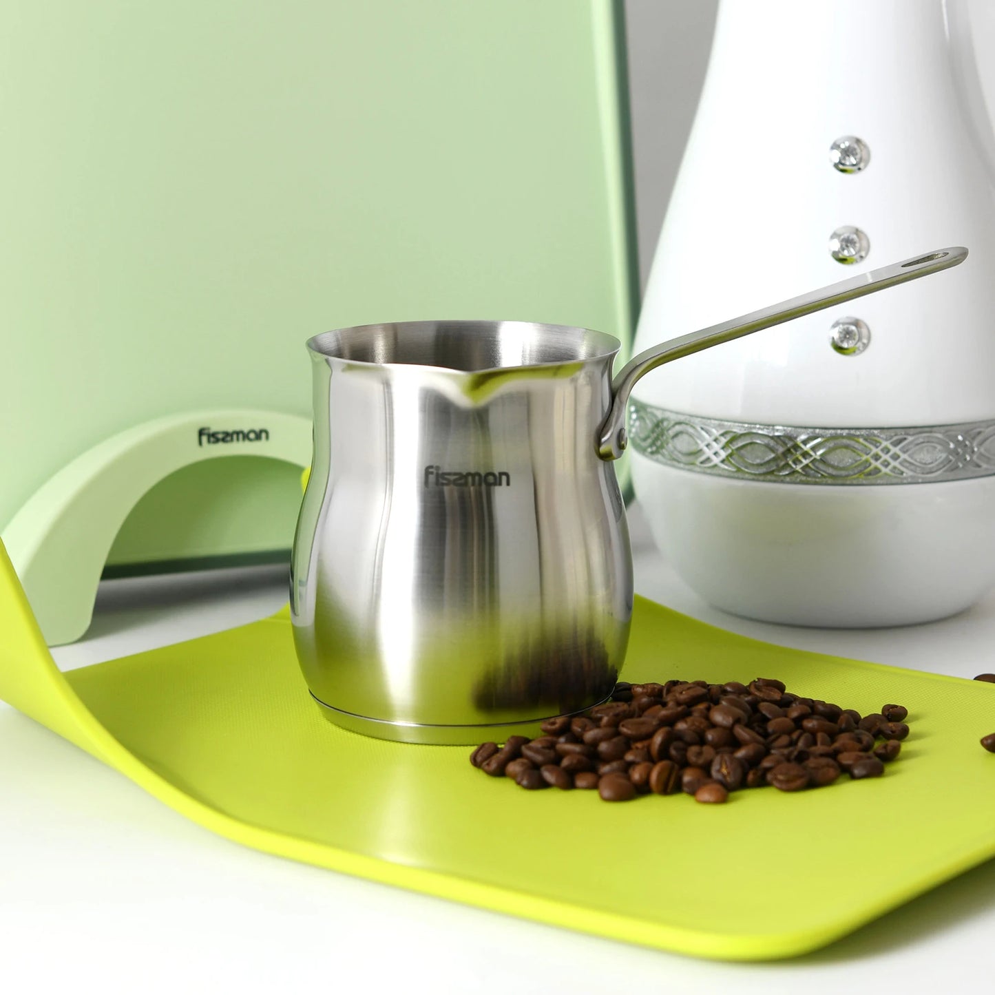 Ibric Cafea Compact Inox Inducție