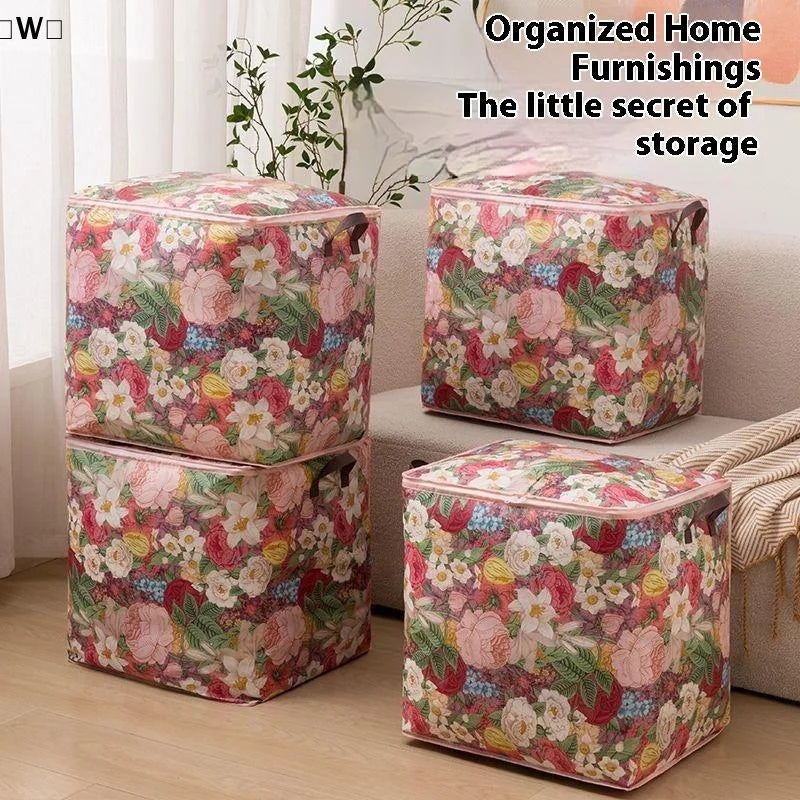 SET 3 HUSE ORGANIZARE HAINE, MODEL FLORAL