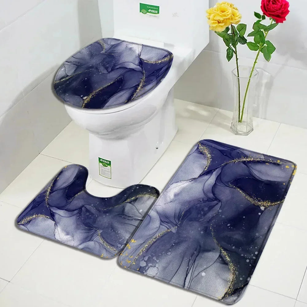 Set 3 Covorașe Marmură Moderne