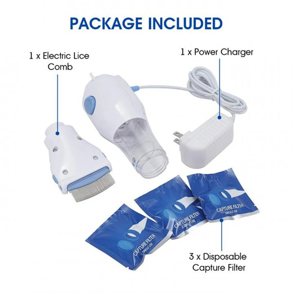 Perie Electrică Anti-Purici si Capuse