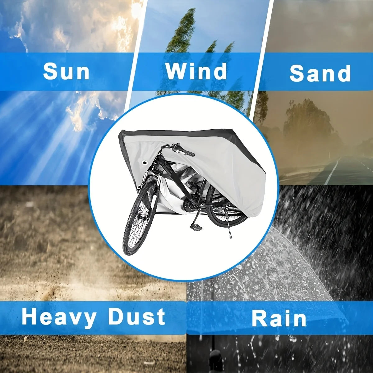 Husă Impermeabilă pentru Bicicletă Electrică