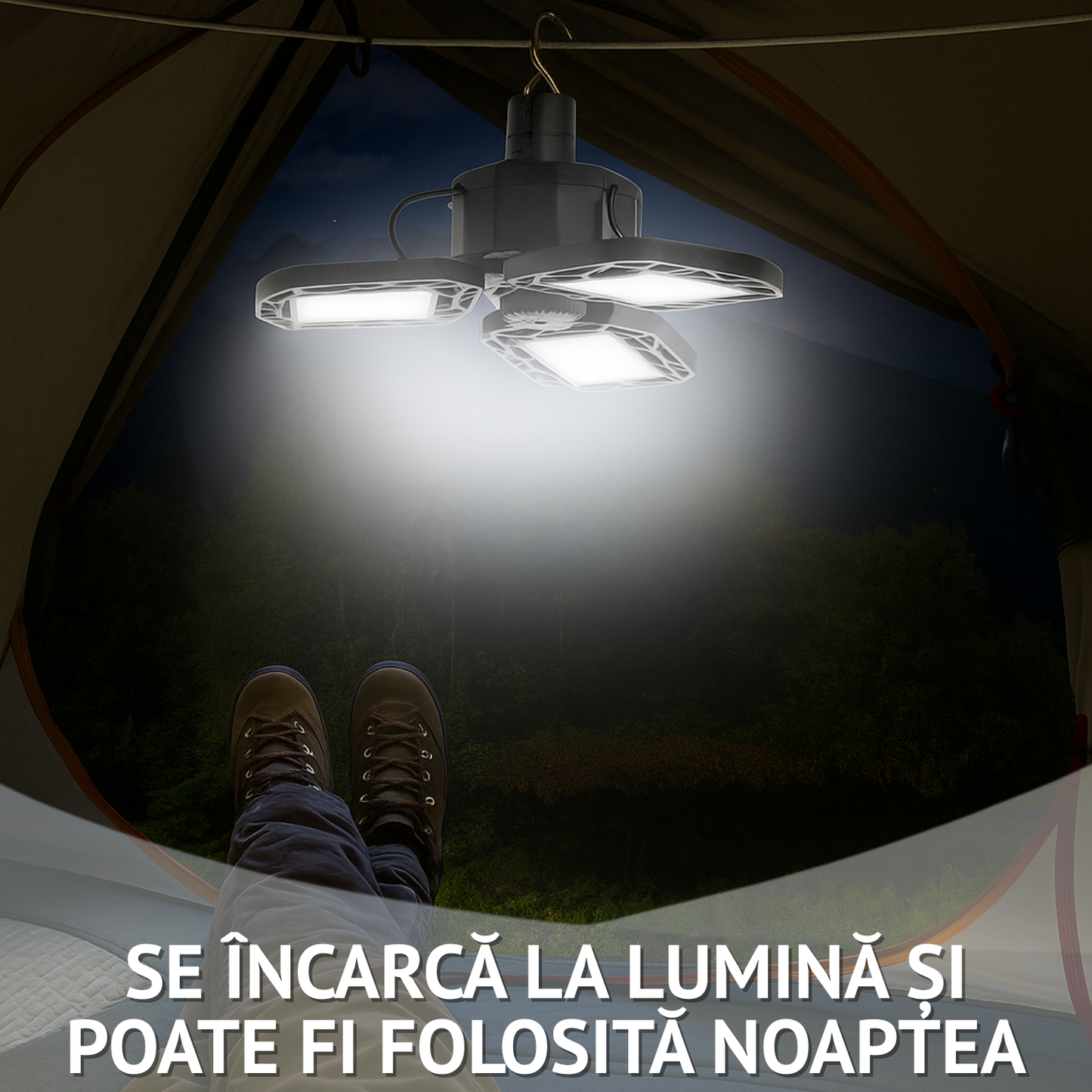 LAMPĂ SOLARĂ CAMPING