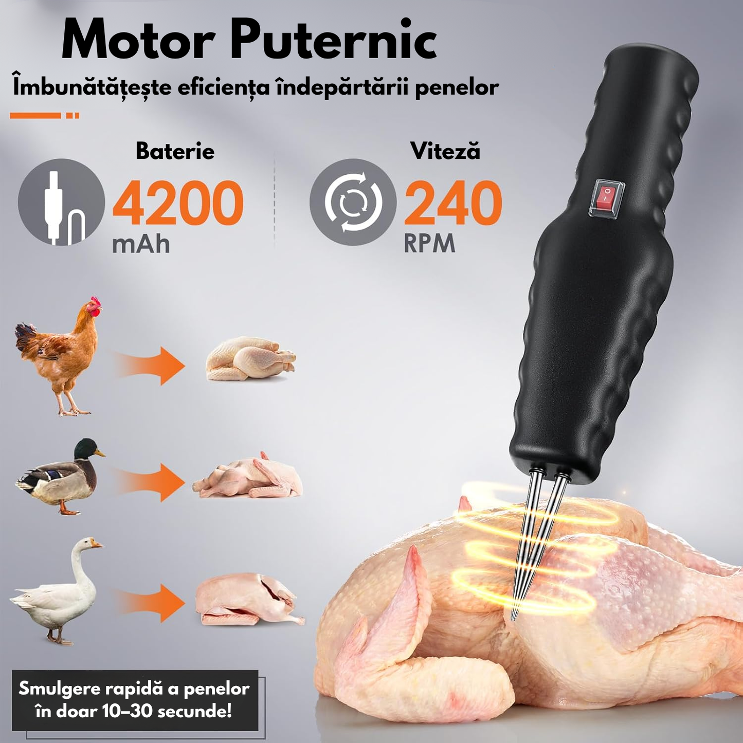 SMULGĂTOR ELECTRIC PENTRU PENE