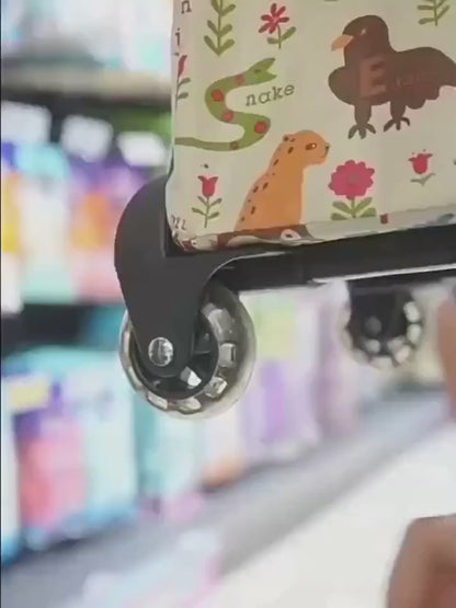 GEANTA CARUCIOR CU ROTI PENTRU CUMPARATURI